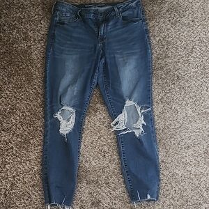 Old Navy Blue Skinny Jeans with Stretch